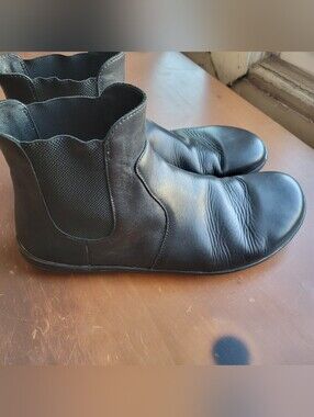 Vivo Barefoot Black Geo Boot Unisex Comfort Barefoot Minimal Approx *Size 10.5